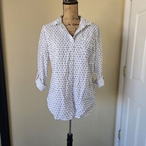 Women's Talbots Button Down Shirt